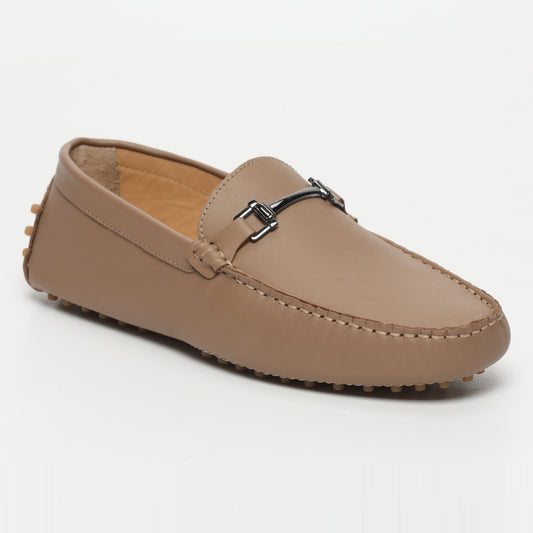 HAROLD mocassins fantaisies noisette
