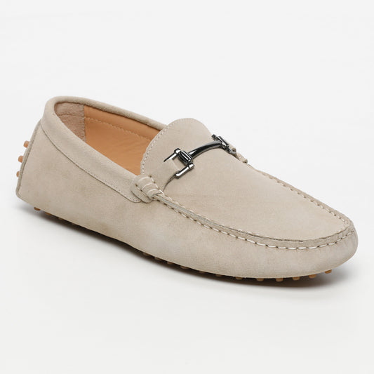 HAROLD mocassins fantaisies beige clair