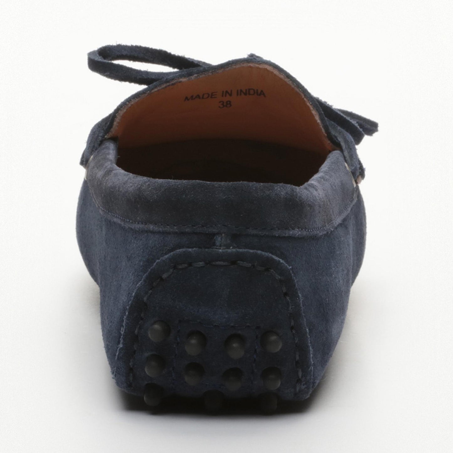 KATE mocassins à lacets bleu sargasso