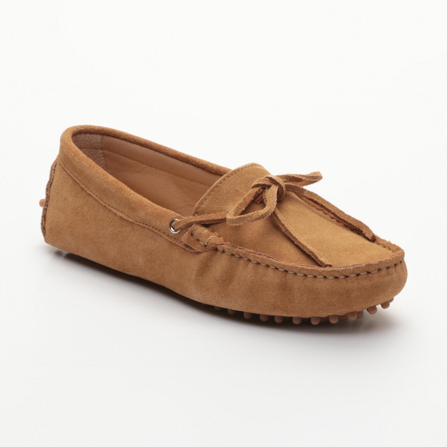 KATE mocassins à lacets cognac