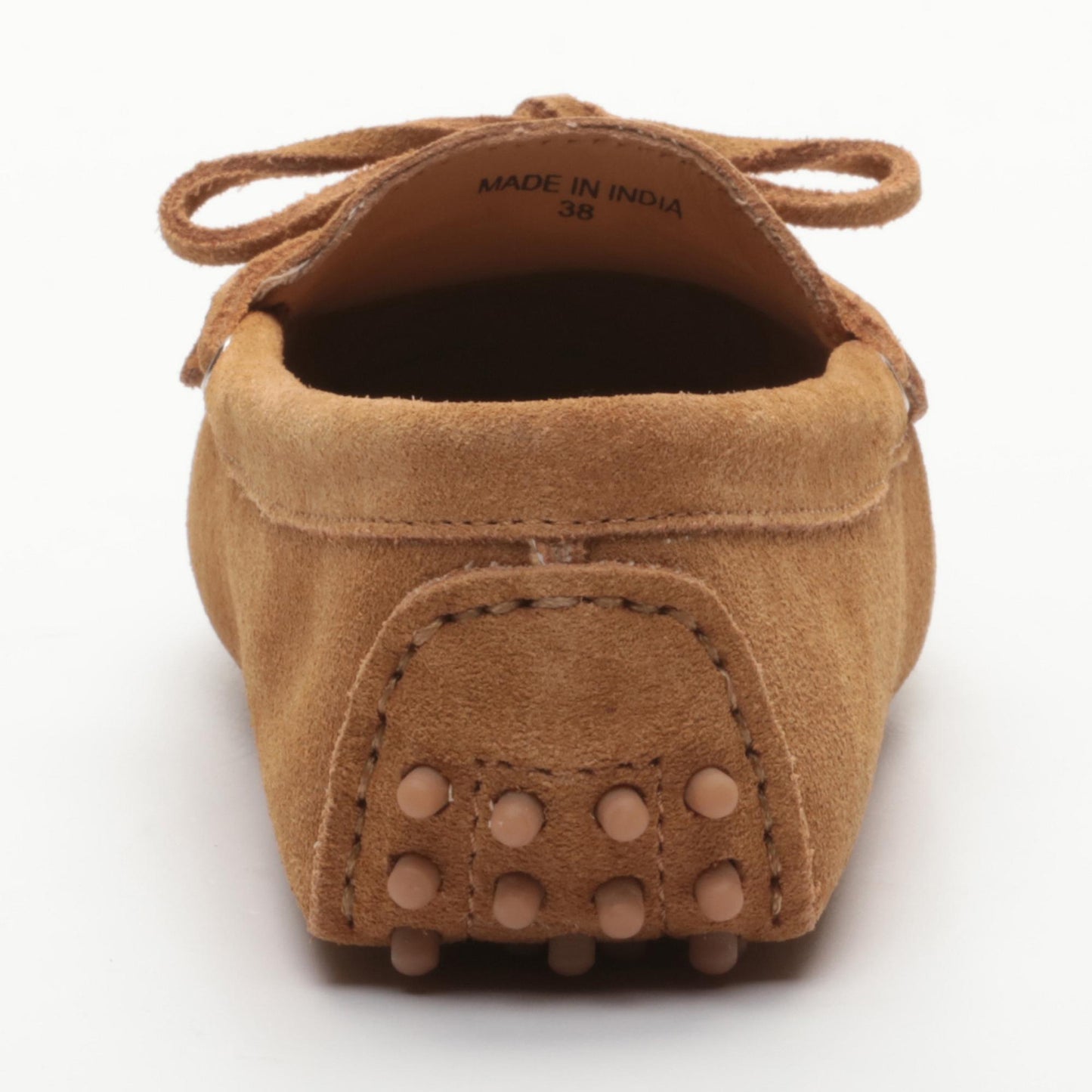KATE mocassins à lacets cognac