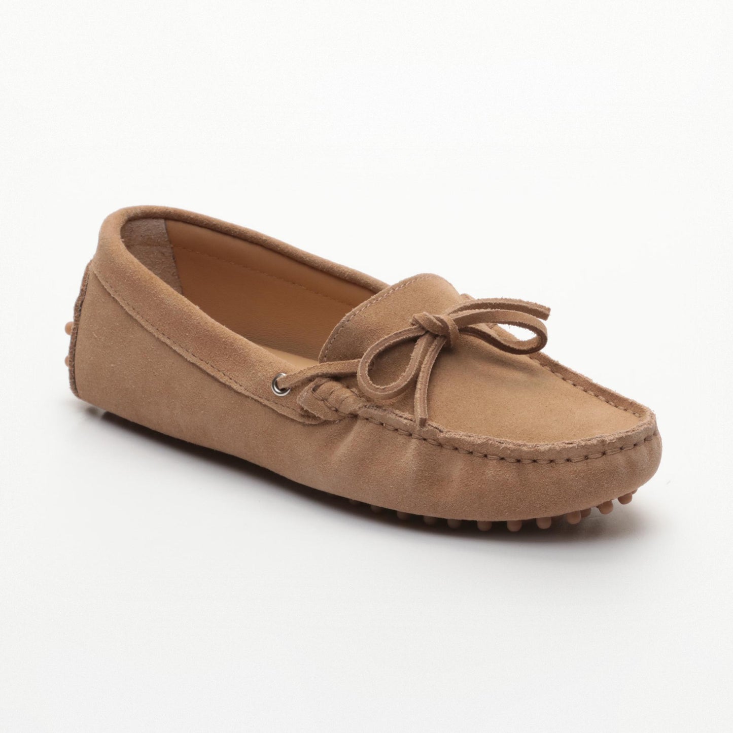 KATE mocassins à lacets creme