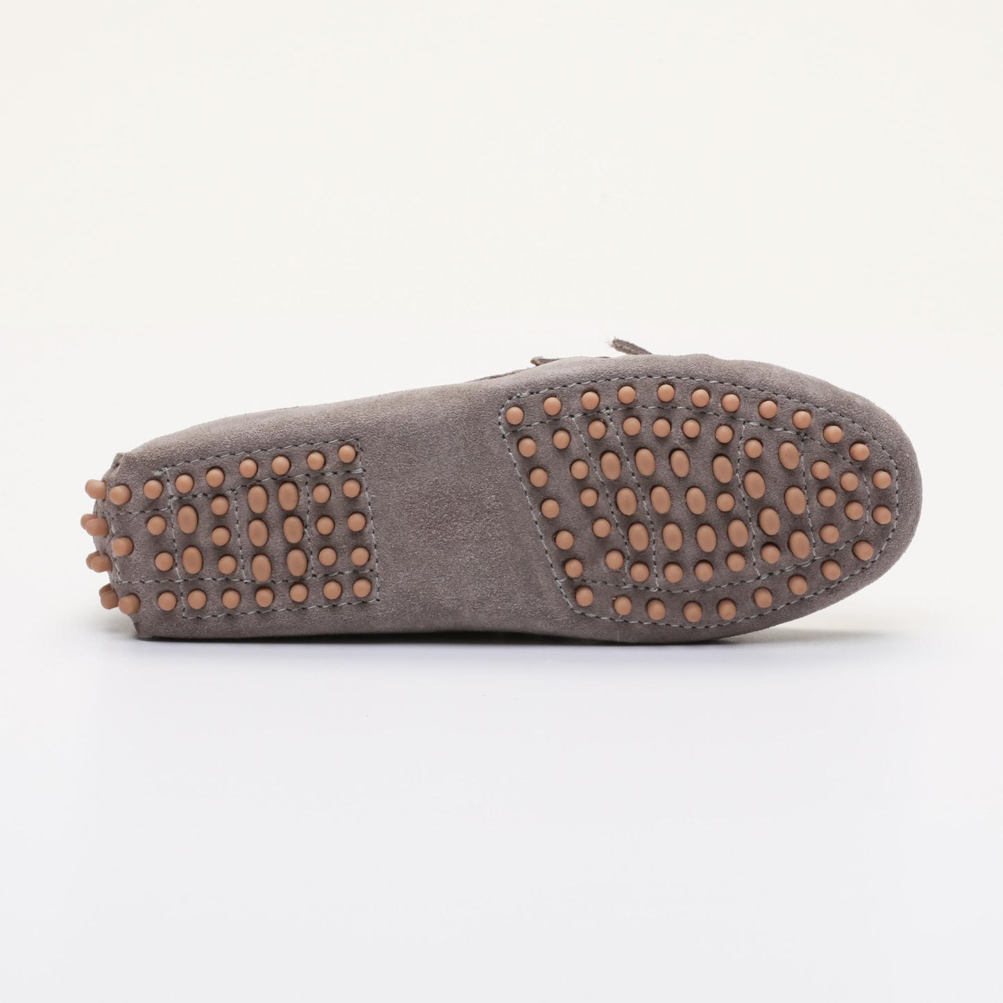 KATE mocassins à lacets gris clair
