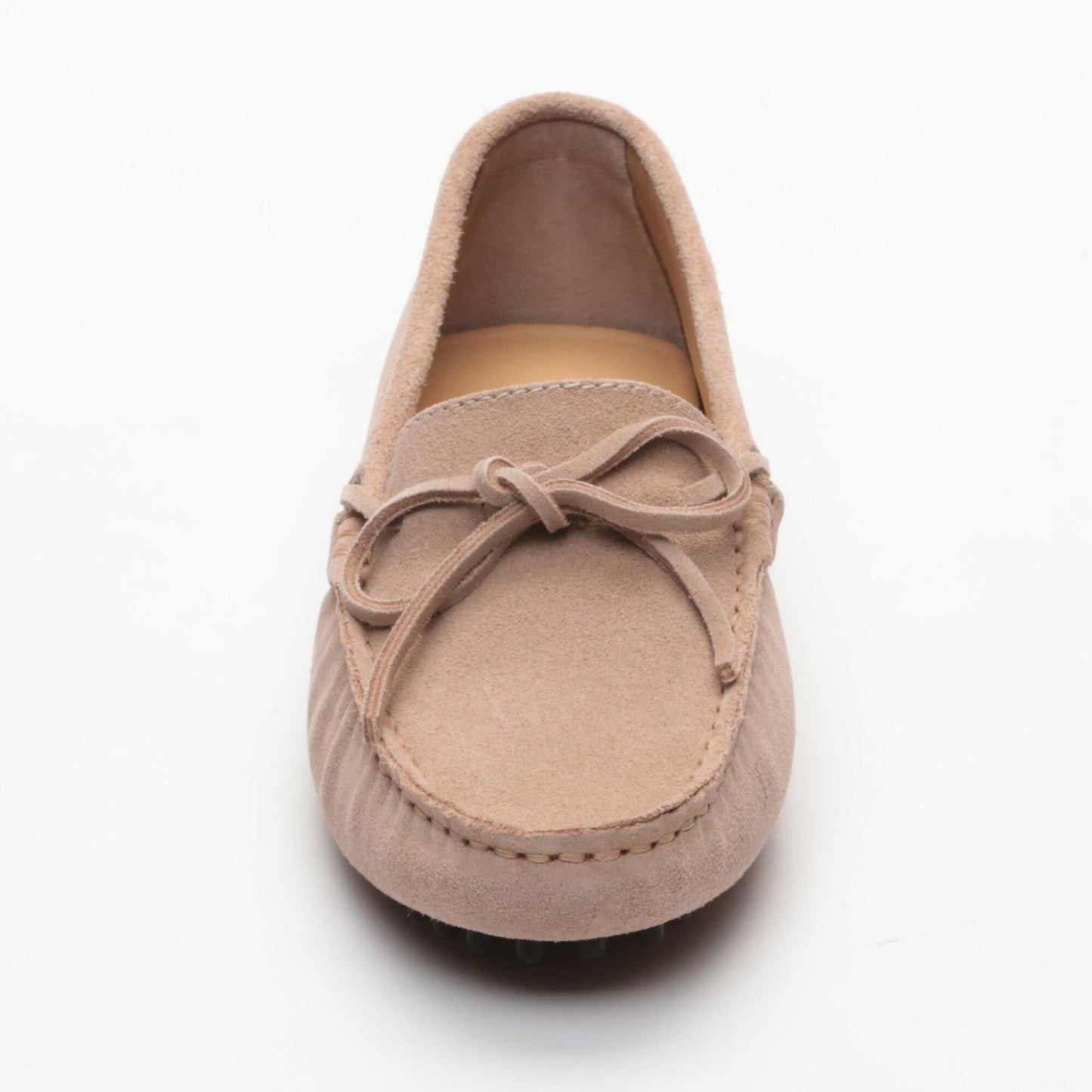 KATE mocassins à lacets vieux rose clair