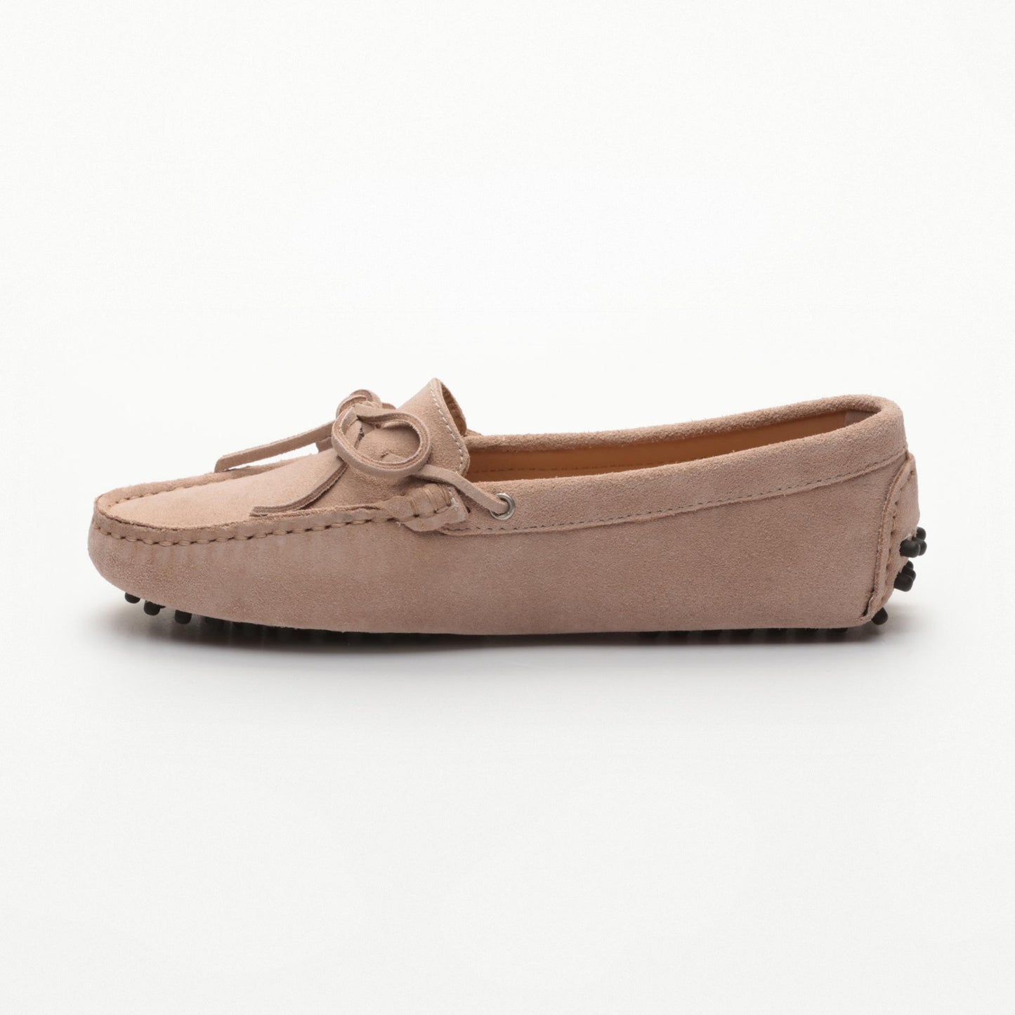 KATE mocassins à lacets vieux rose clair