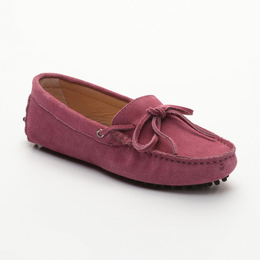 KATE mocassins à lacets violet