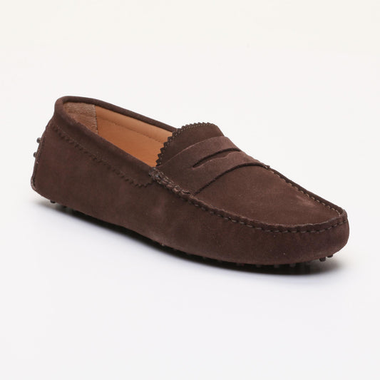 LEW mocassins classiques chocolat