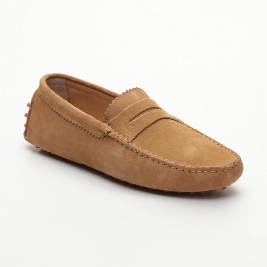 LEW mocassins classiques cognac