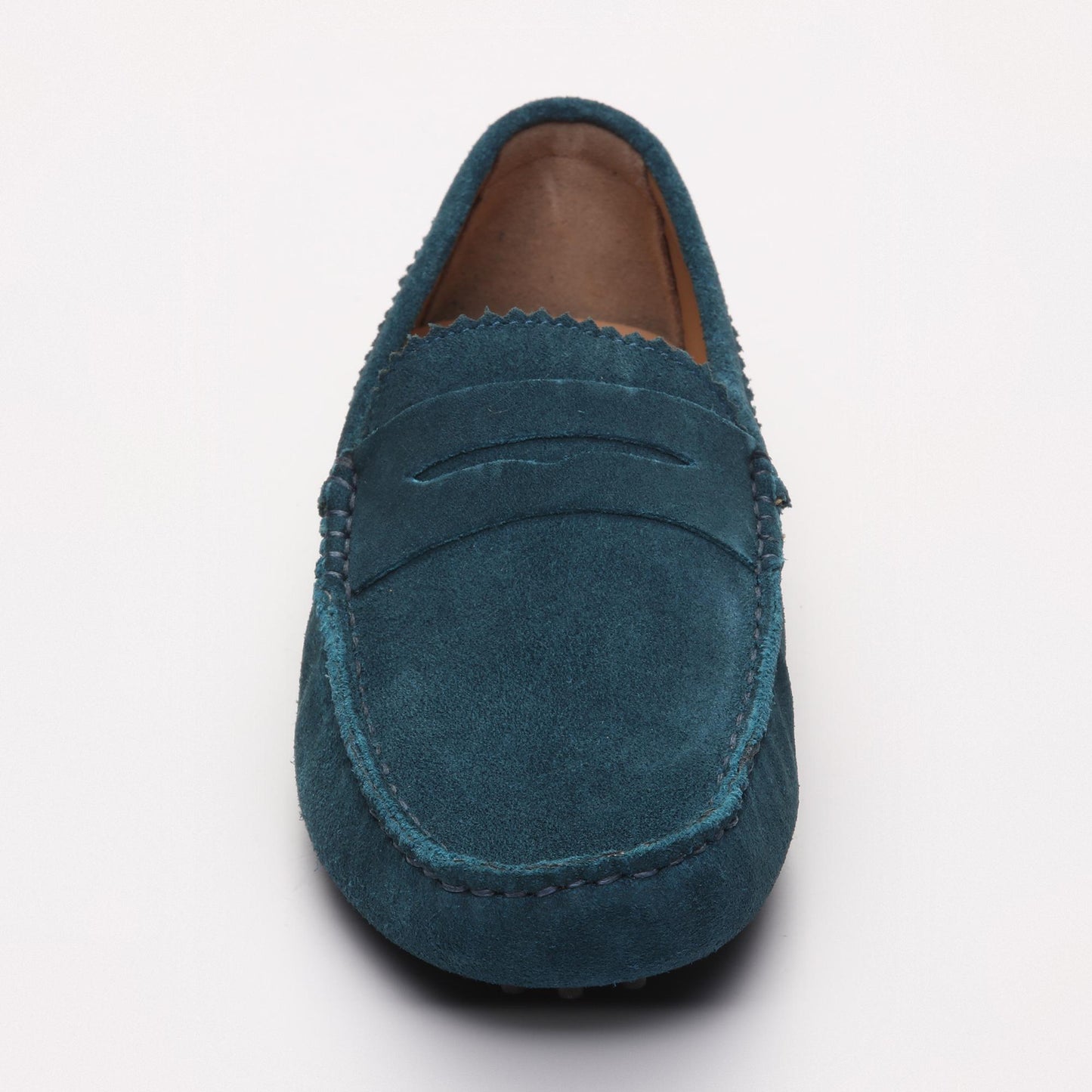 LEW mocassins classiques turquoise foncé