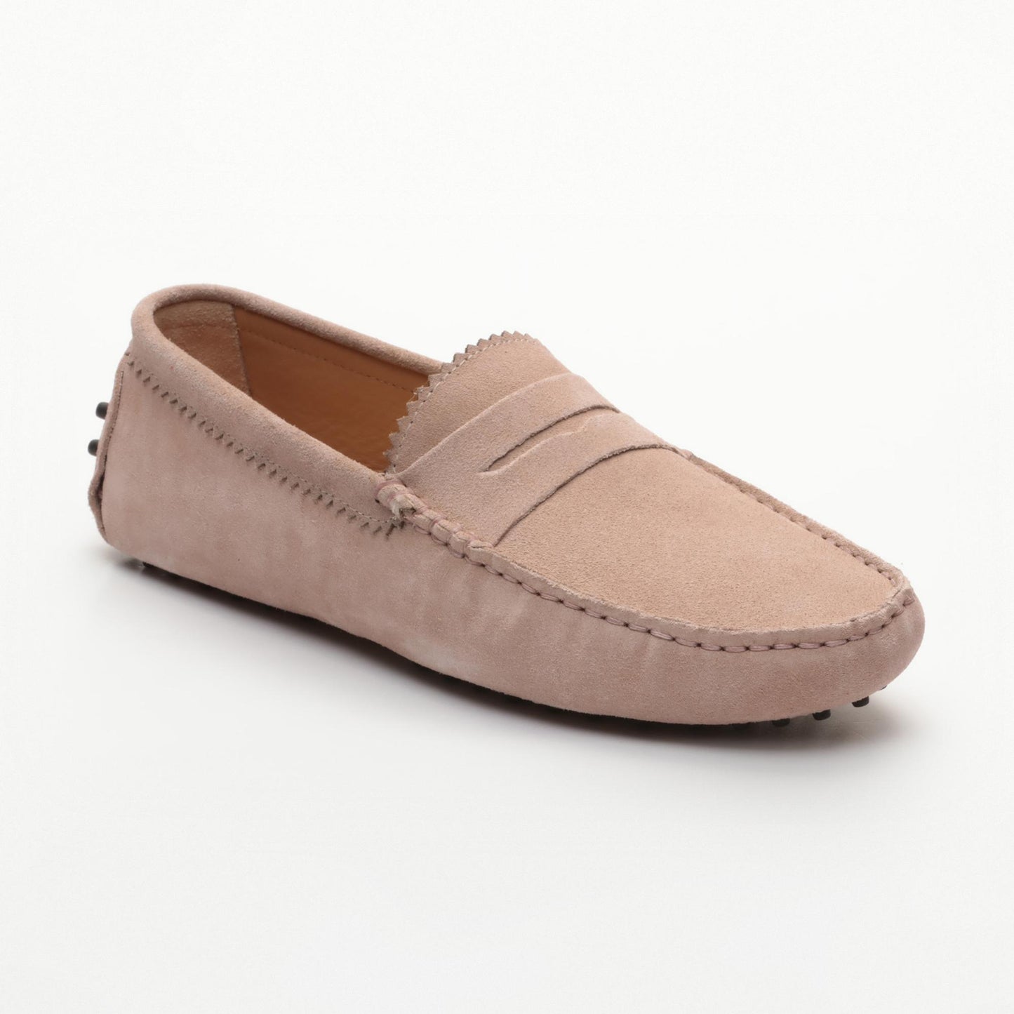 LEW mocassins classiques vieux rose