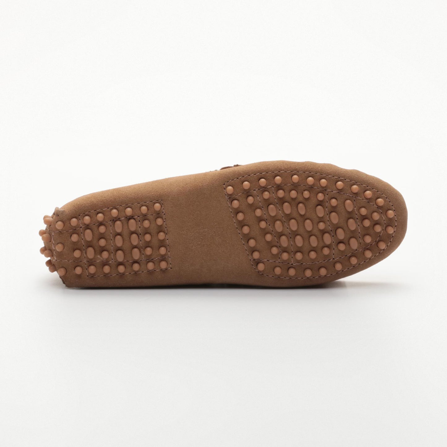 LILY mocassins à pompons creme
