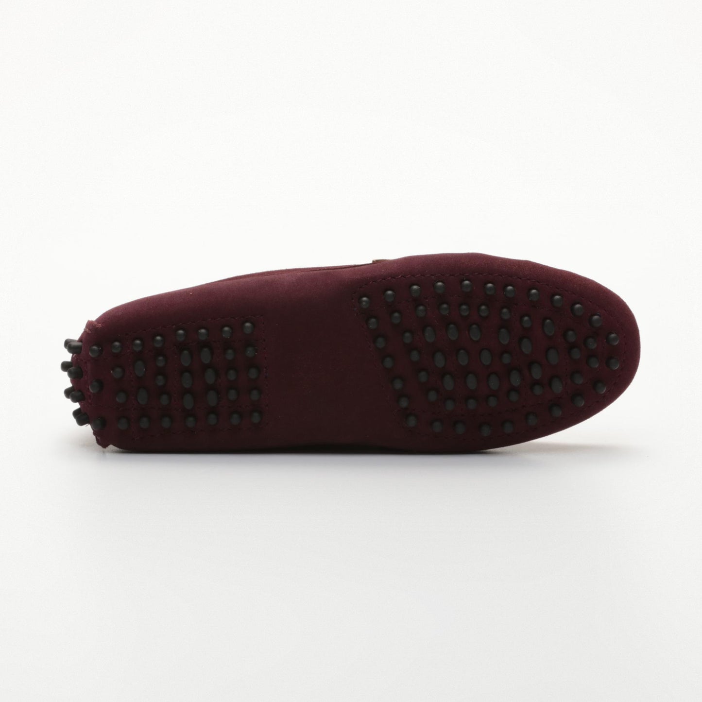 MELOA mocassins fantaisies violet foncé et or