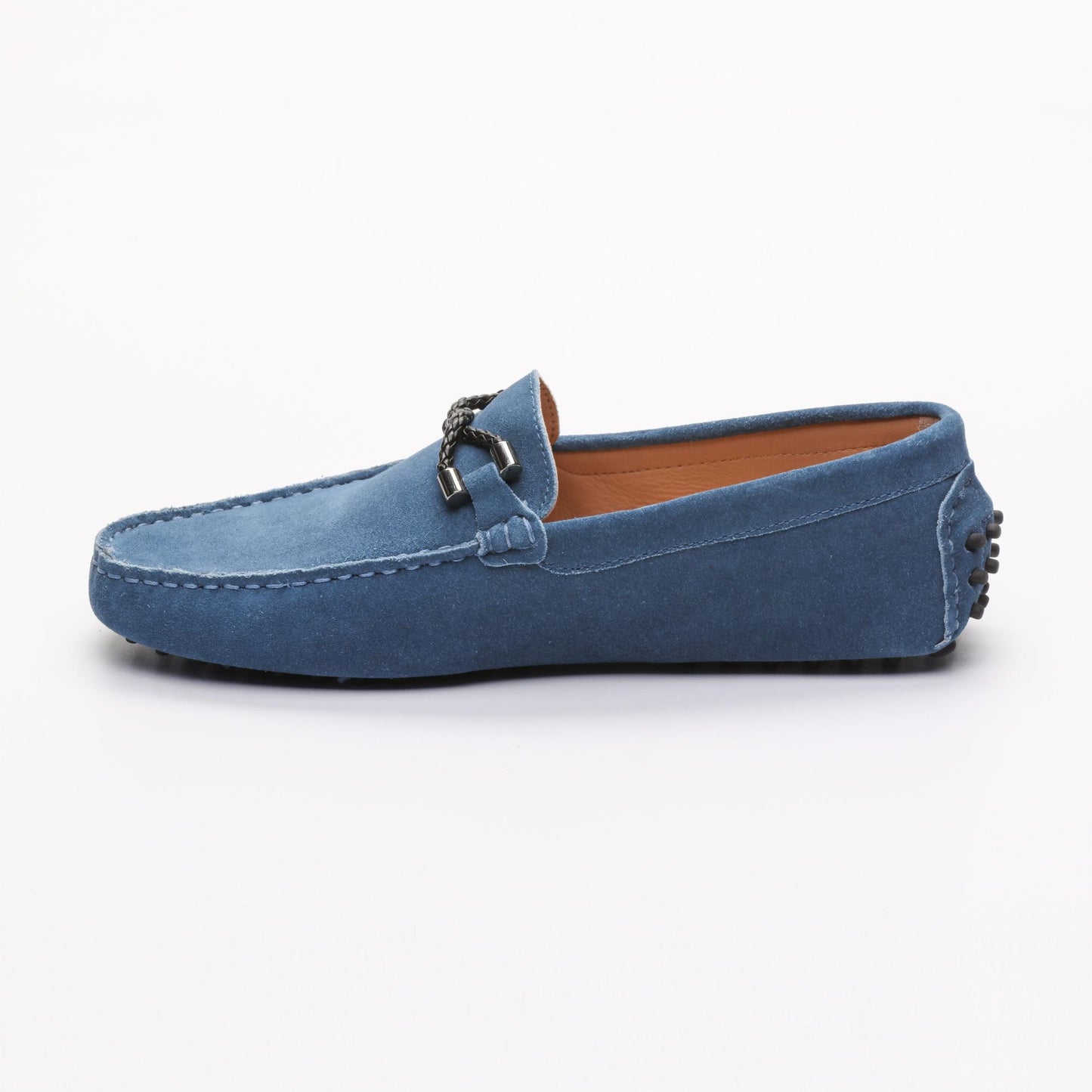 PHILLIP mocassins fantaisies bleu électrique