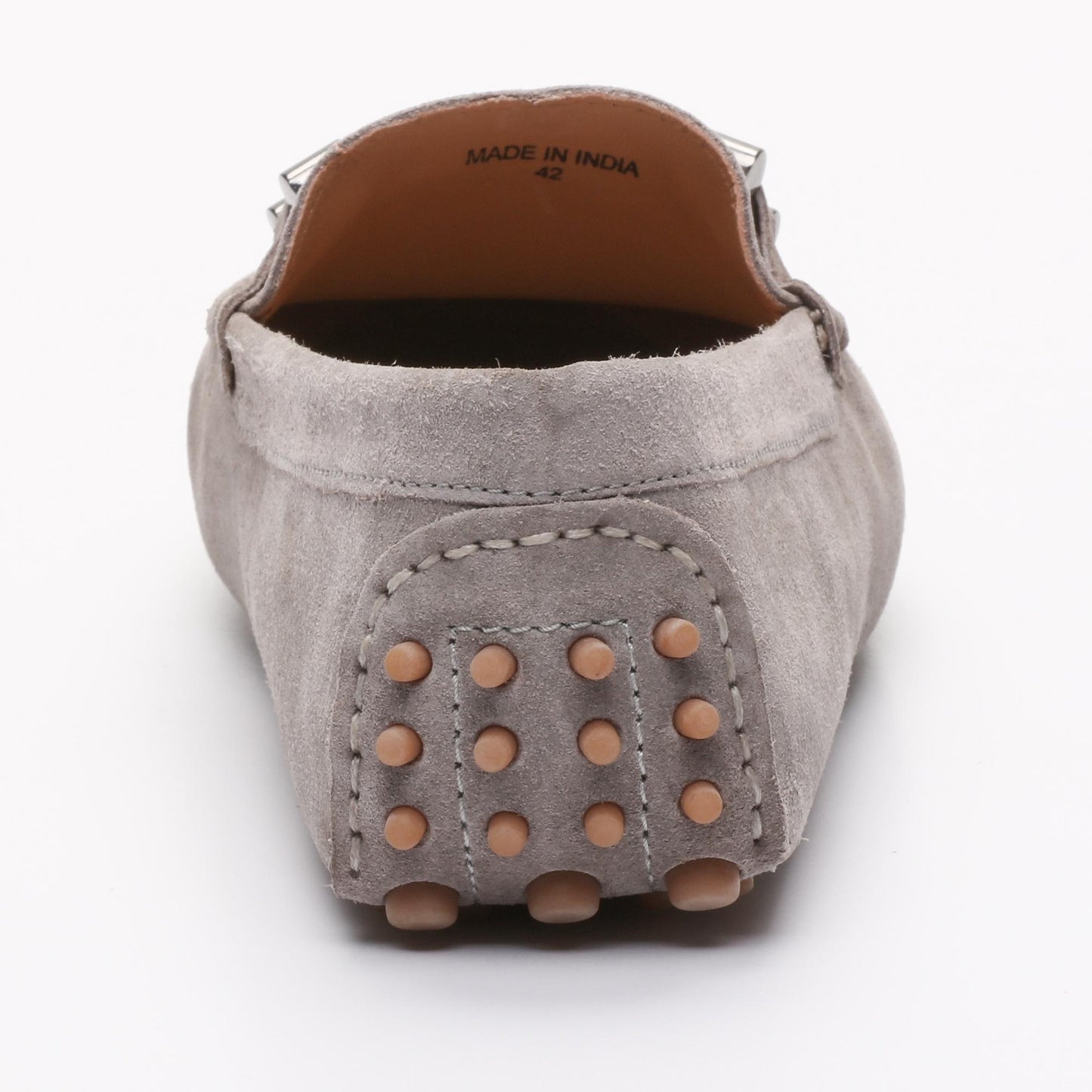 PHILLIP mocassins fantaisies gris clair