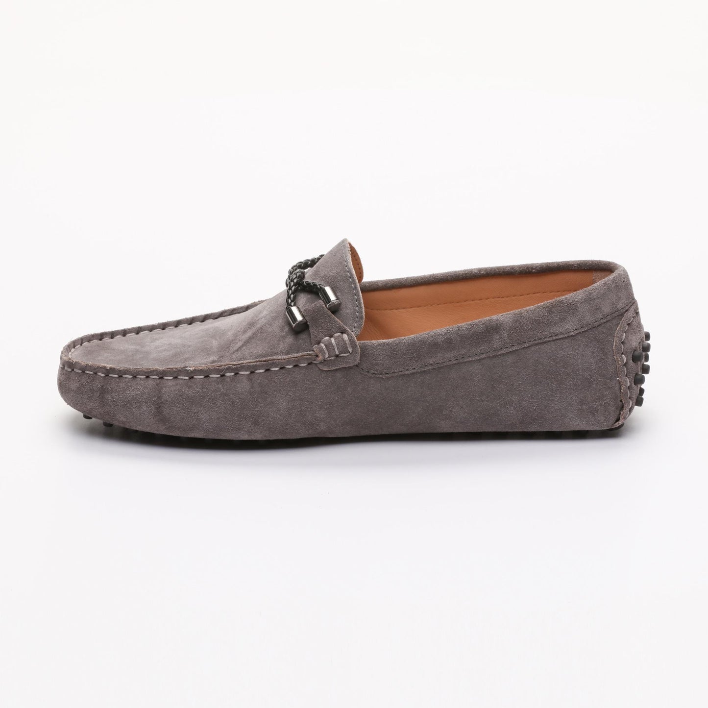 PHILLIP mocassins fantaisies gris foncé