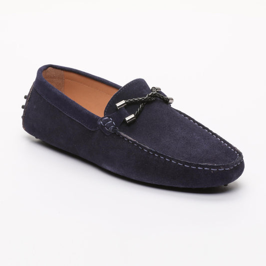 PHILLIP mocassins fantaisies marine