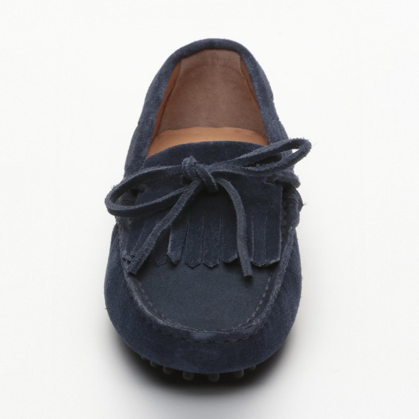 POWYS mocassins à lacets bleu sargasso