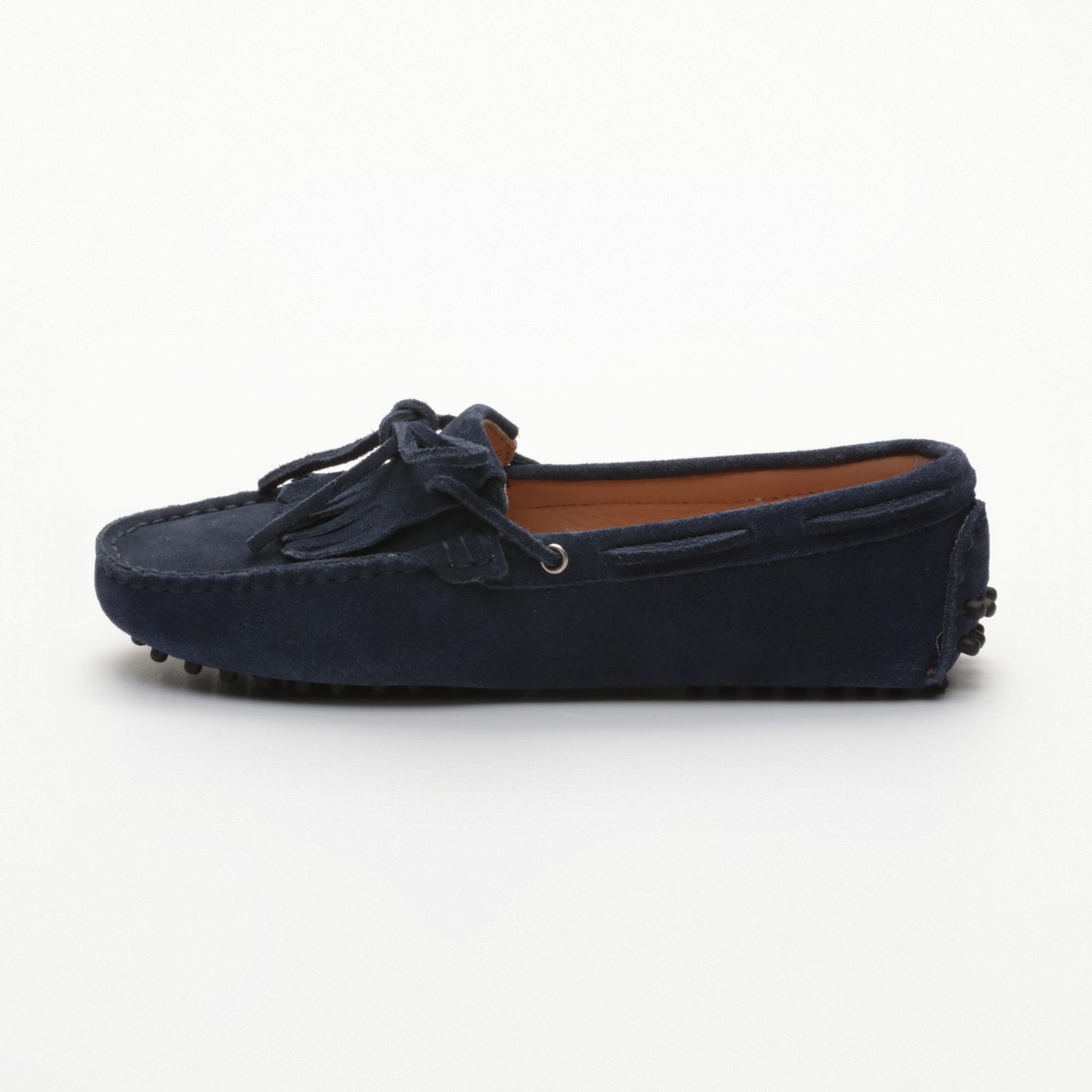 POWYS mocassins à lacets bleu sargasso