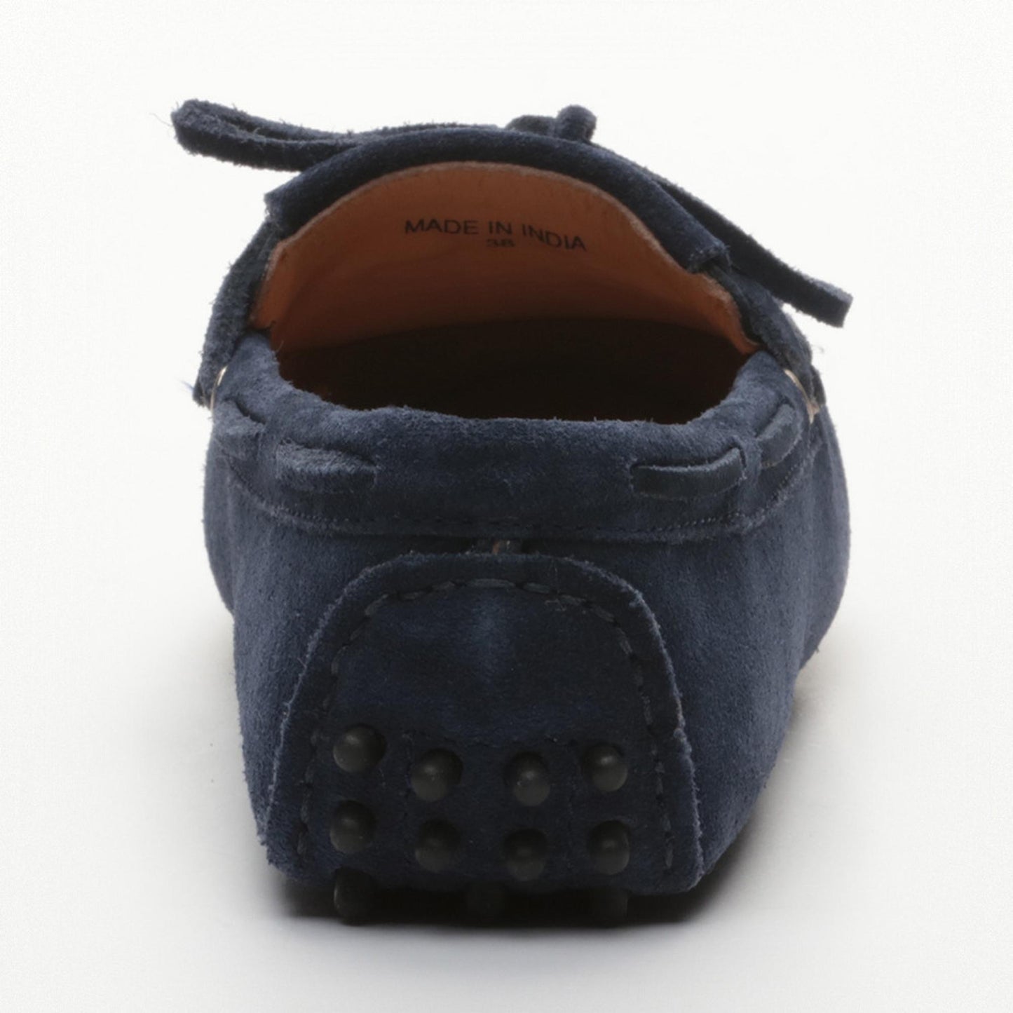 POWYS mocassins à lacets bleu sargasso