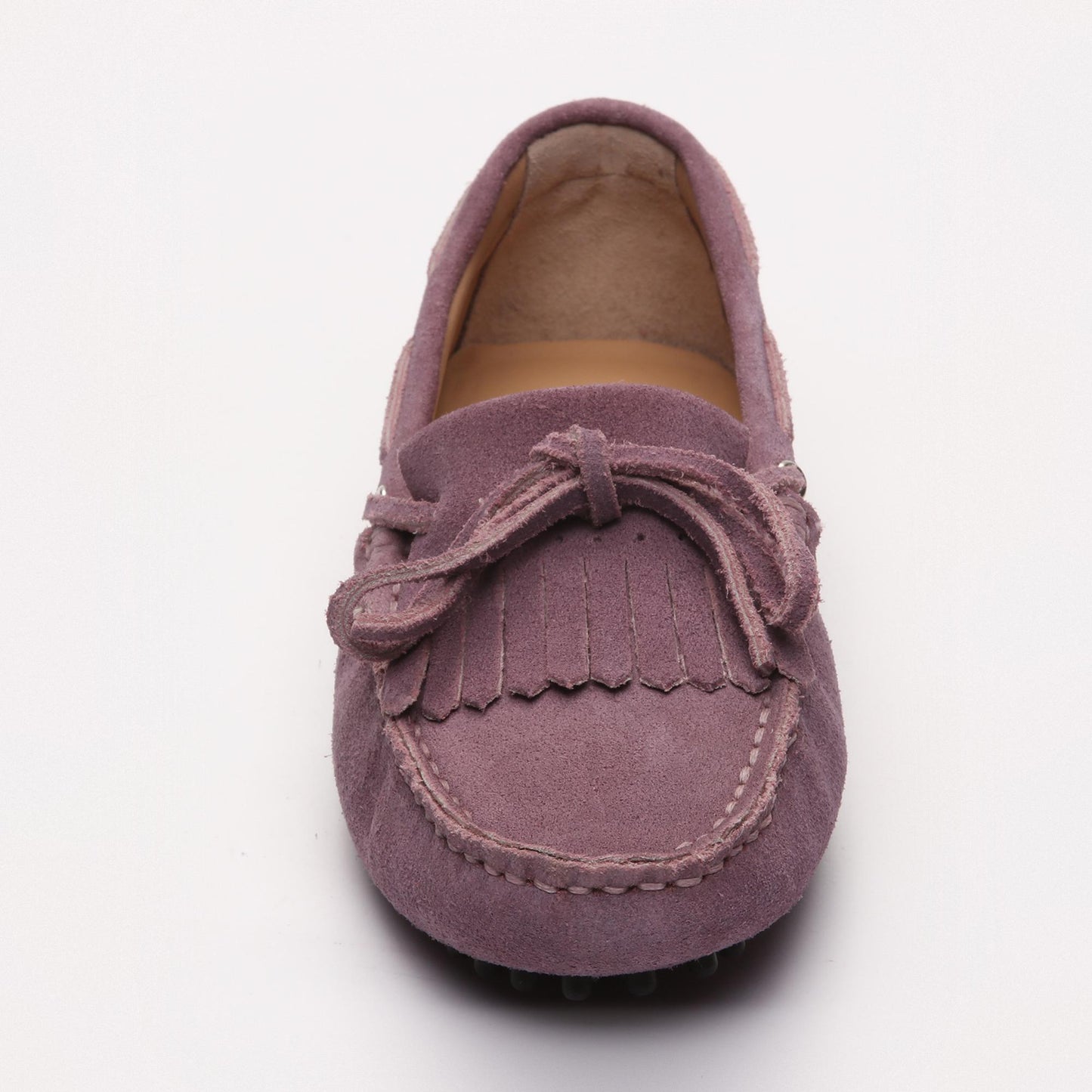 POWYS mocassins à lacets lavande