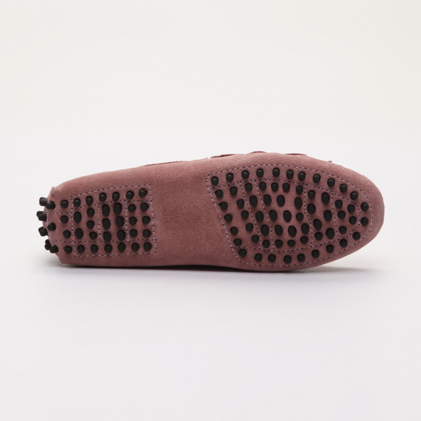 POWYS mocassins à lacets vieux rose clair