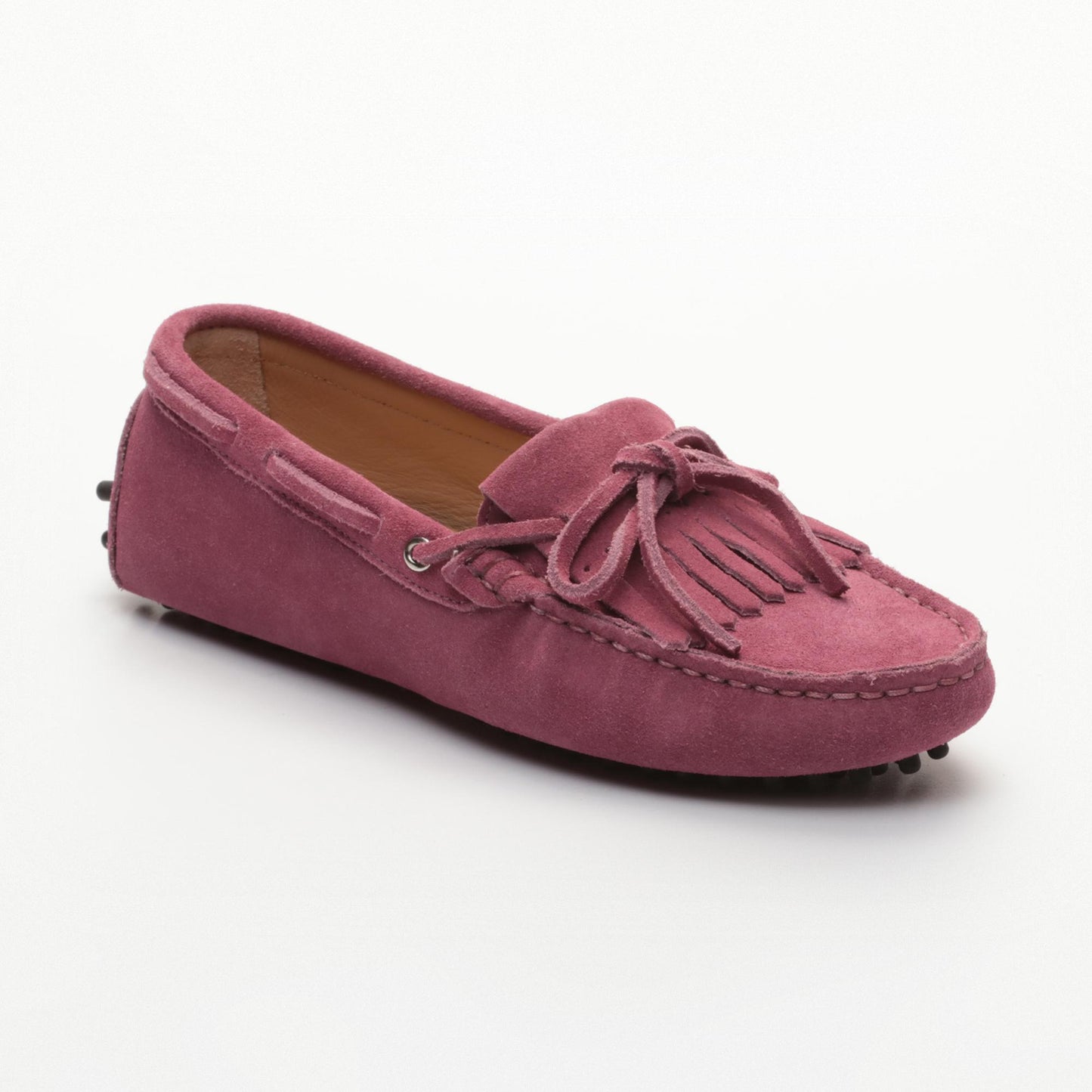 POWYS mocassins à lacets violet
