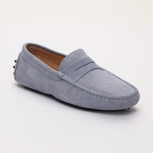WALES mocassins classiques ciel