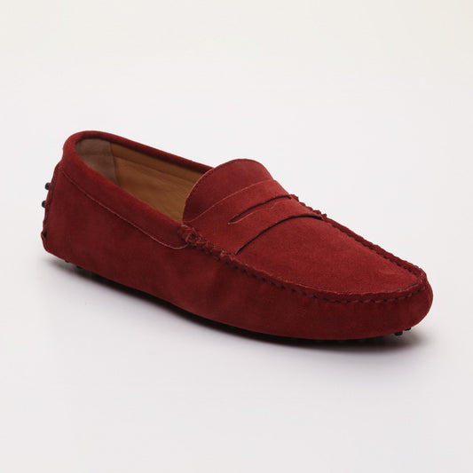 WALES mocassins classiques lie de vin