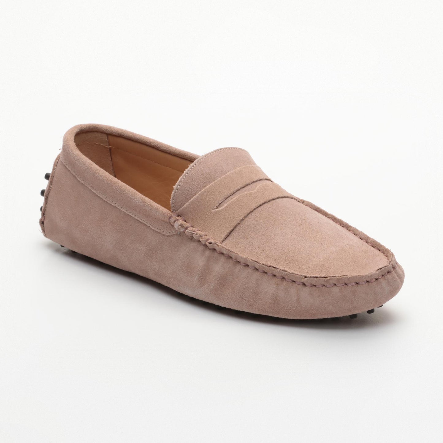 WALES mocassins classiques vieux rose