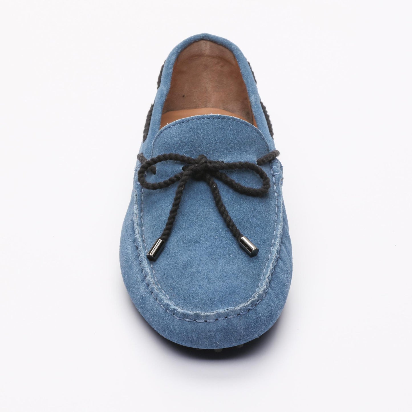 YORK mocassins à lacets bleu électrique