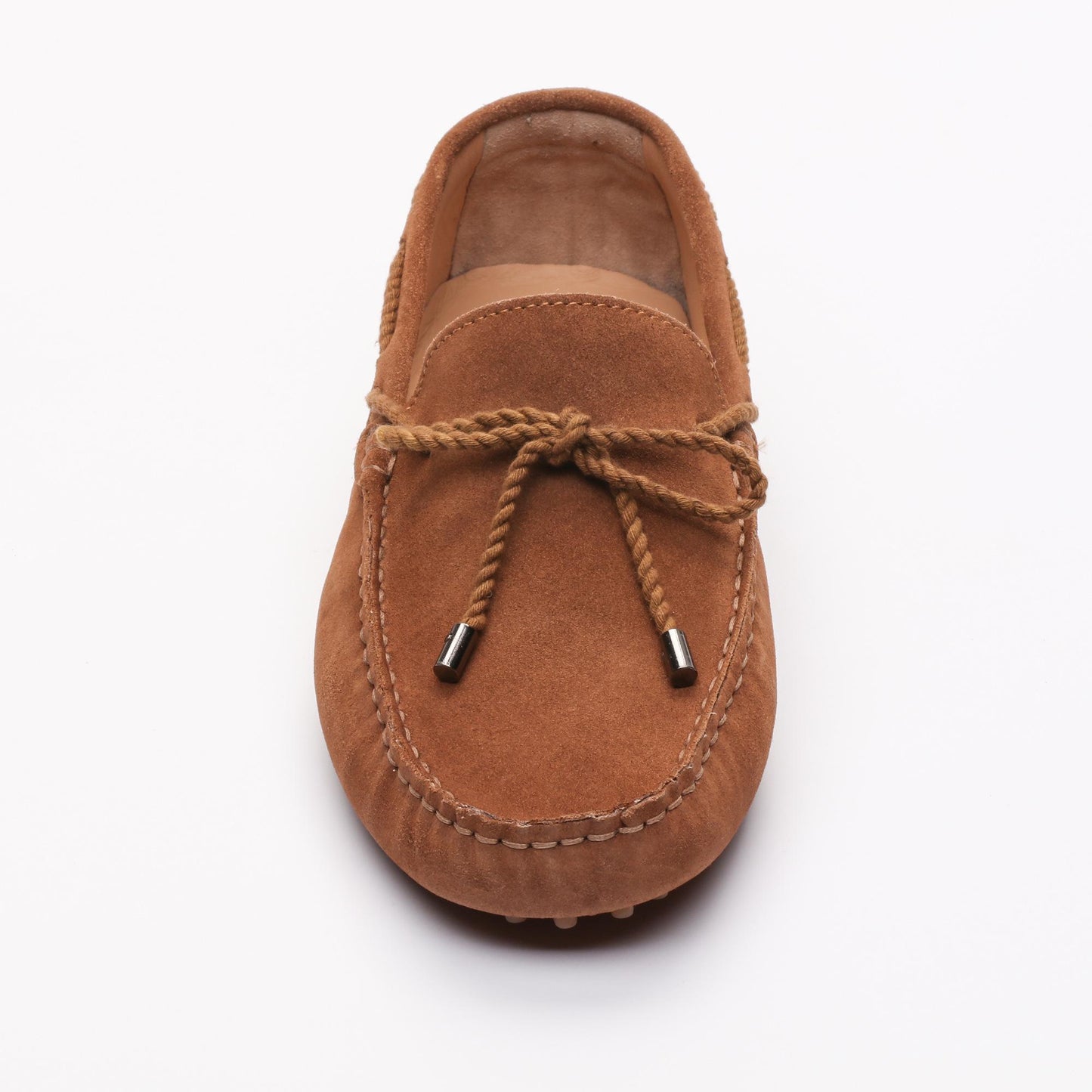YORK mocassins à lacets camel