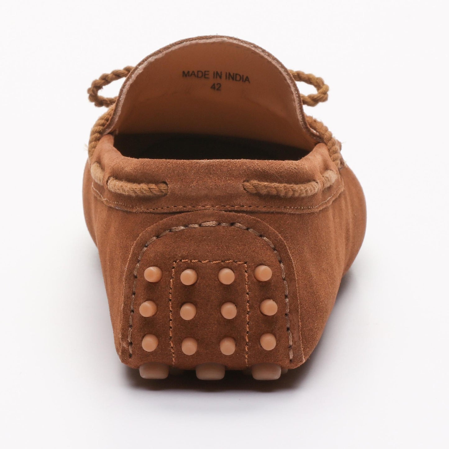 YORK mocassins à lacets camel
