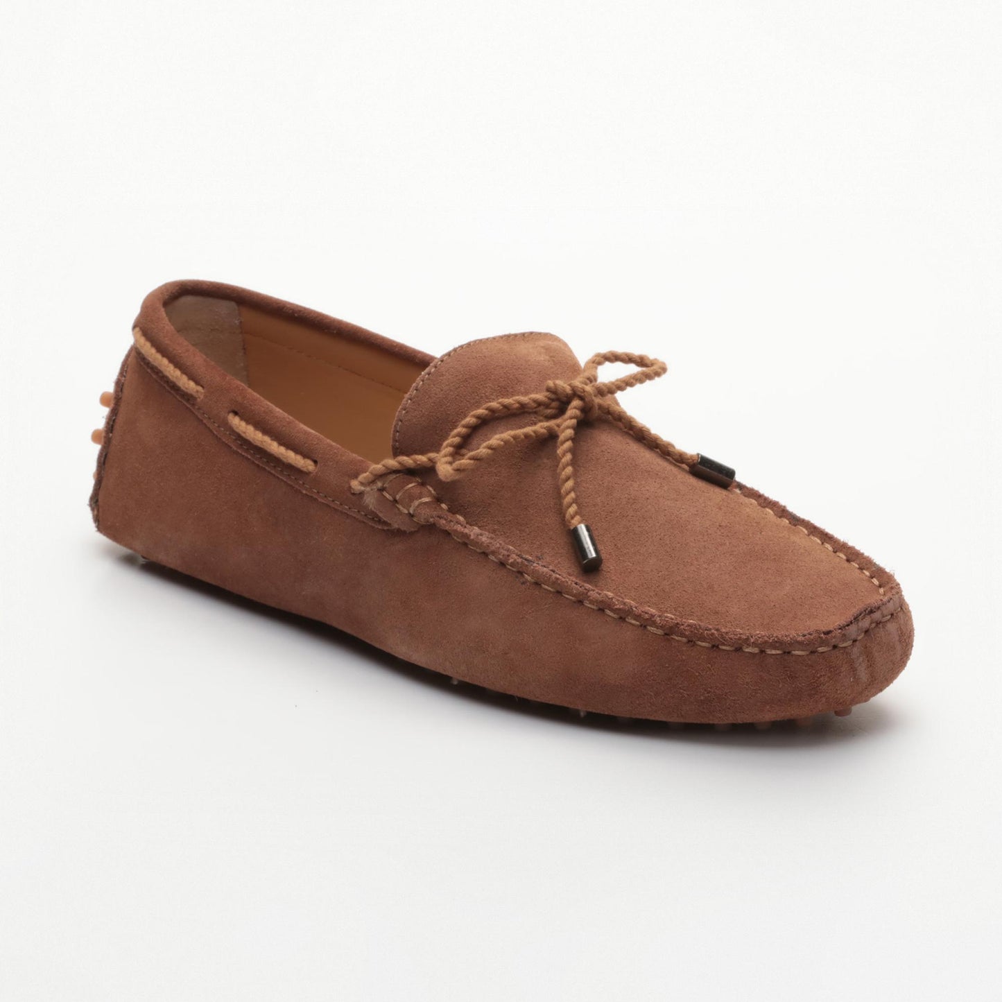 YORK mocassins à lacets caroube