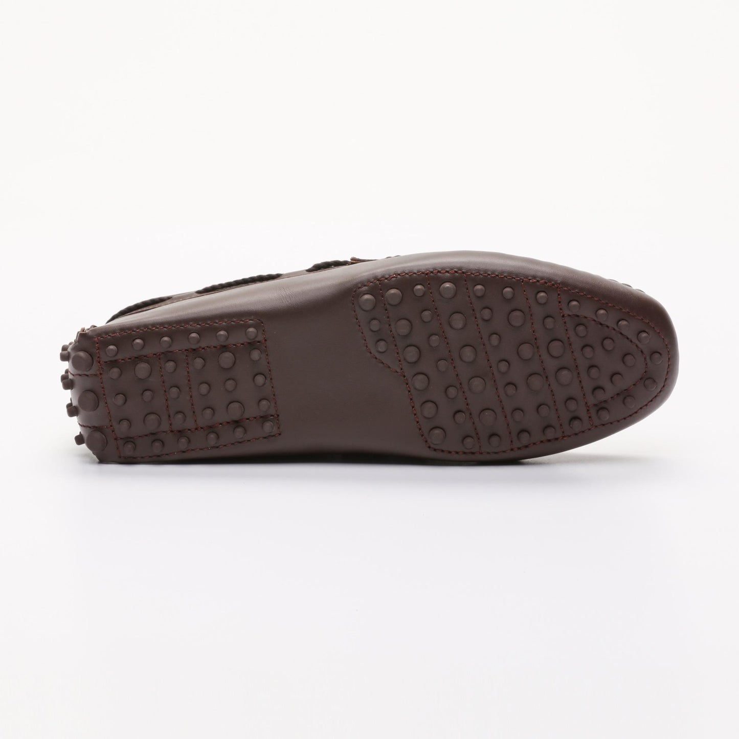 YORK mocassins à lacets chocolat