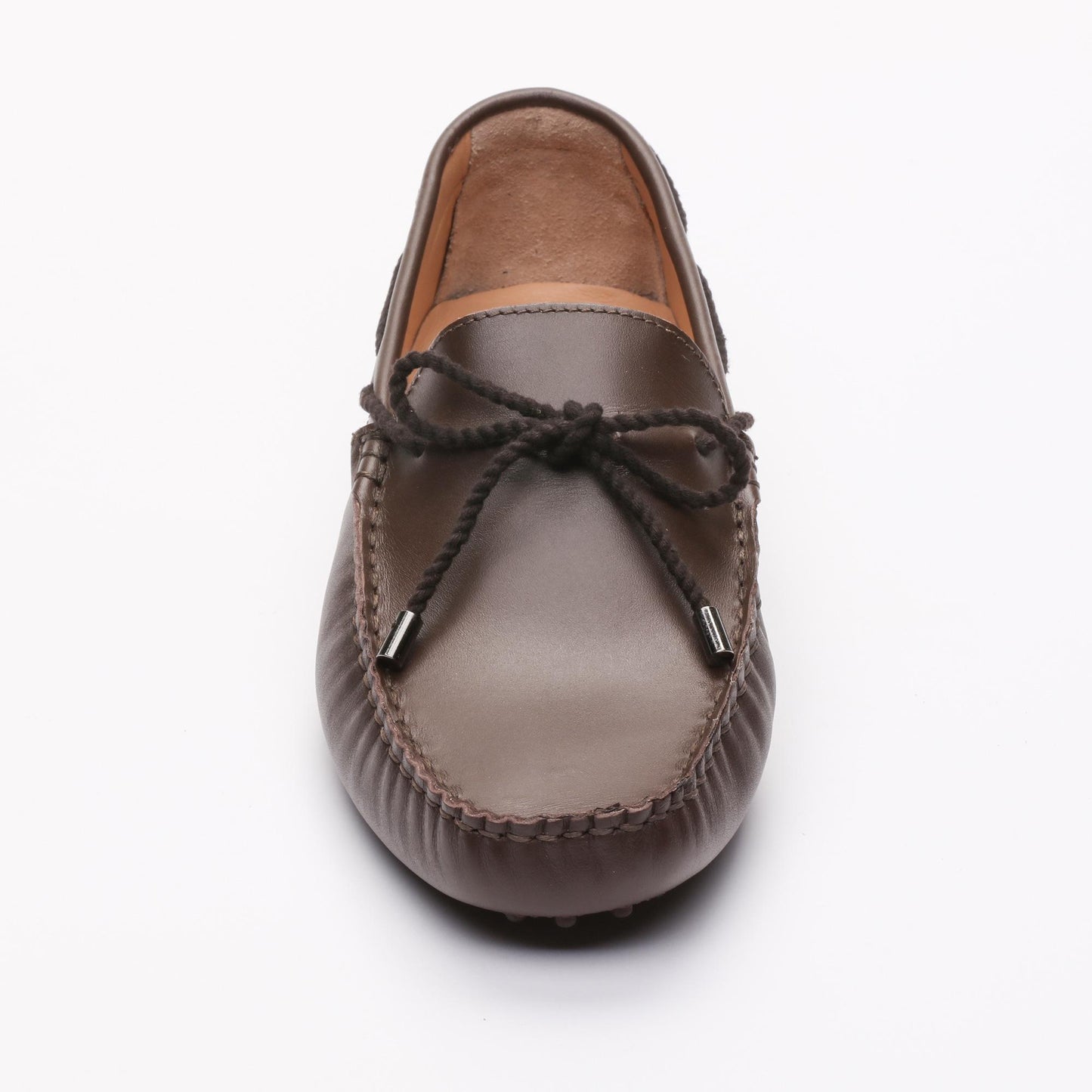 YORK mocassins à lacets chocolat