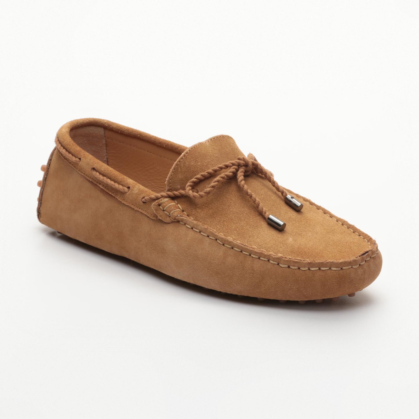 YORK mocassins à lacets cognac