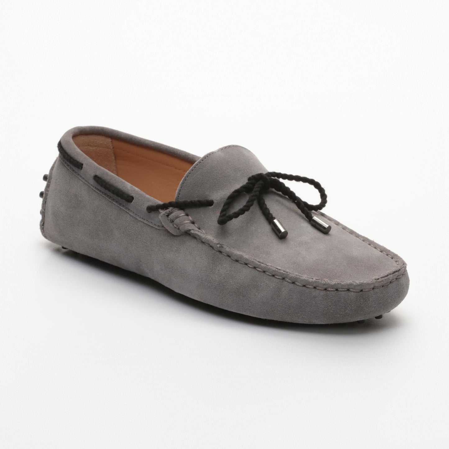 YORK mocassins à lacets gris