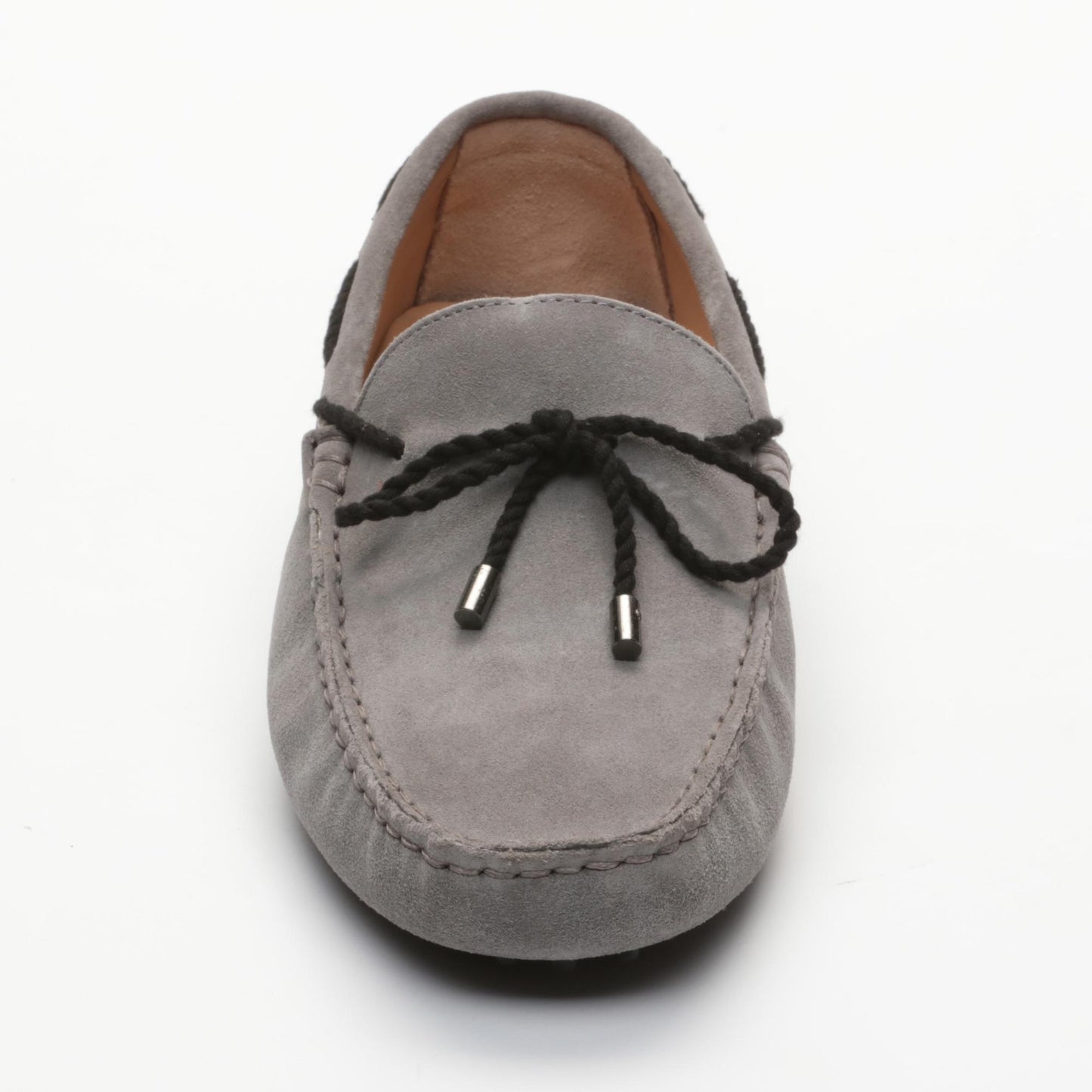 YORK mocassins à lacets gris