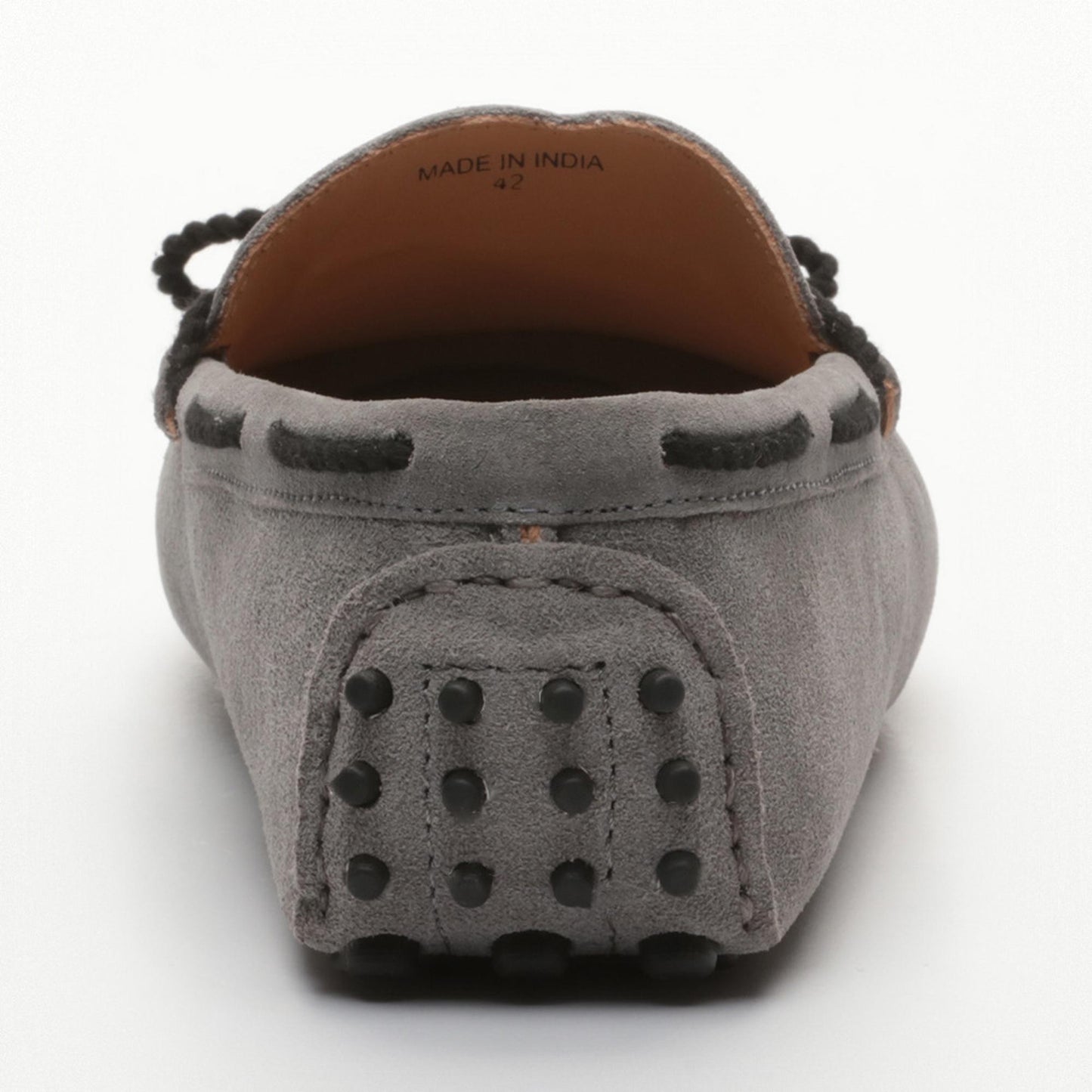 YORK mocassins à lacets gris
